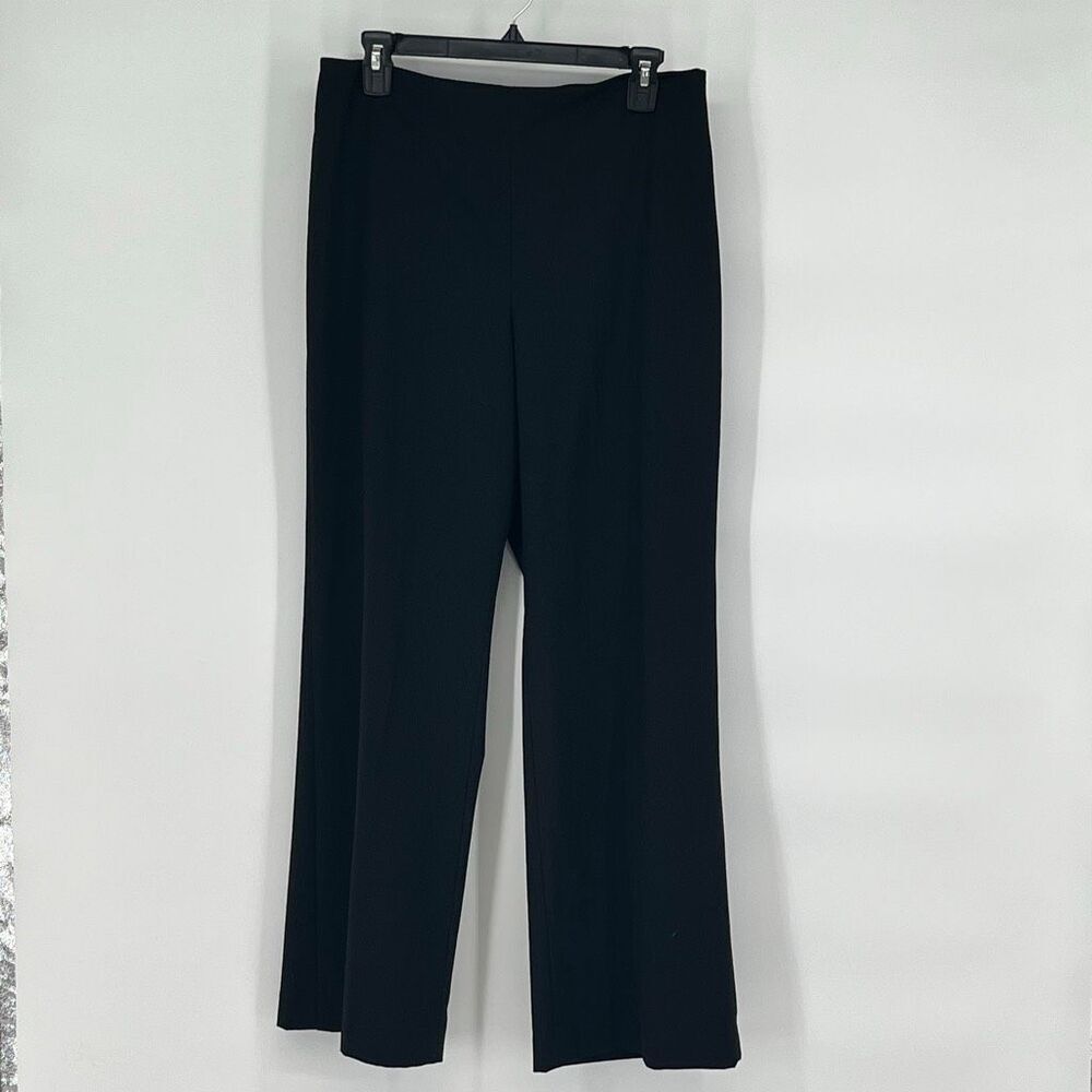 NWT TALBOTS Women’s Black Dress Pants 12P Stretch Slim Career Work Slacks $89.50